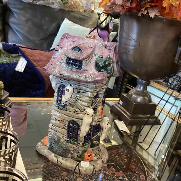 Ceramic Haunted House (Votive)