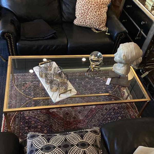 Joss & Main Gold Coffee Table
