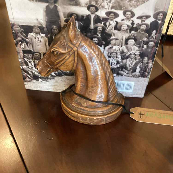 Vintage Horse Head Bookends