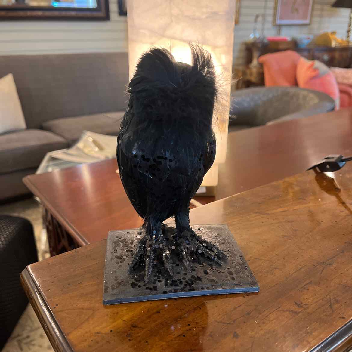 Black Feathered Owl