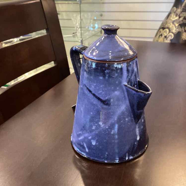Blue Terra Cotta Tea Pot