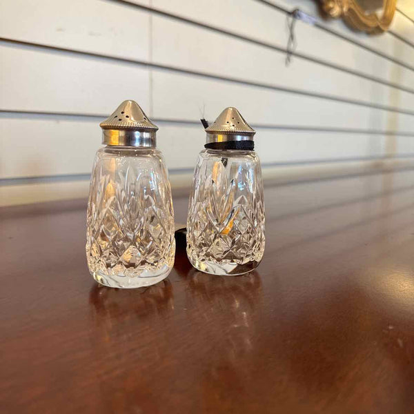 Waterford Salt And  Pepper Shakers