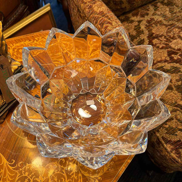 Hand Cut Mikasa Centerpiece Bowl