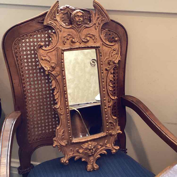 Angel Mirror with Gold Frame