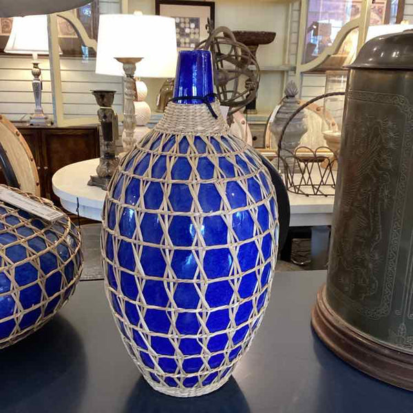 Rattan Wrapped Vase
