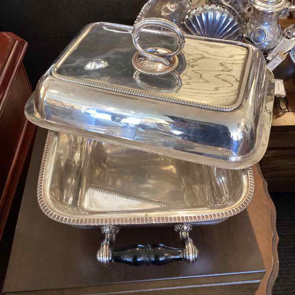 19th C Covered Vegetable Bowl