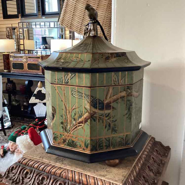 Green Decorated Box