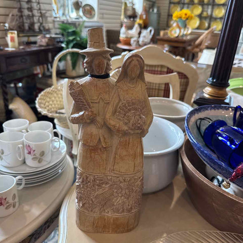 Carved Pilgrims