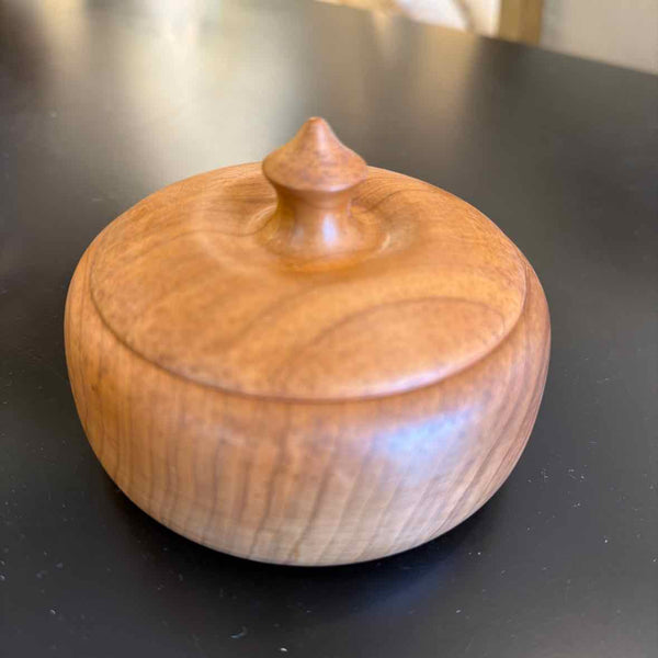 Hutch Wood Covered Box