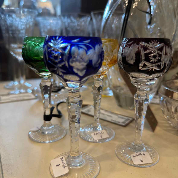 Four Cordial Glasses