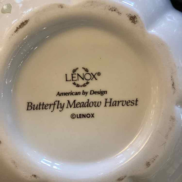 Lenox Butterfly Meadow Pumpkin Jar w/Lid