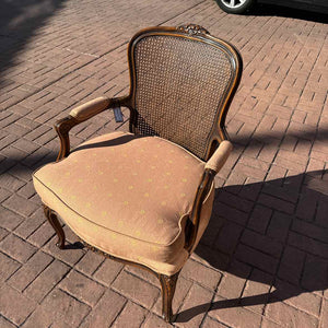 French Provincial Cane Back Chair