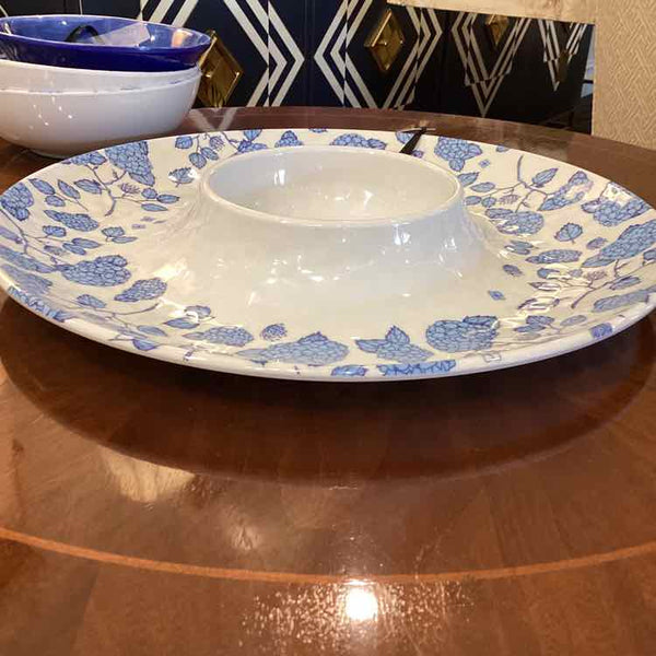 Blue Sur La Table Chip And Dip