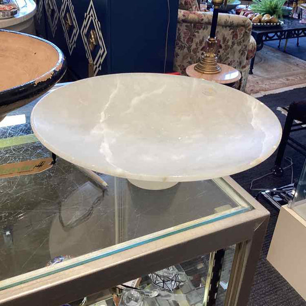 Alabaster Scali Pedestal Bowl from Italy