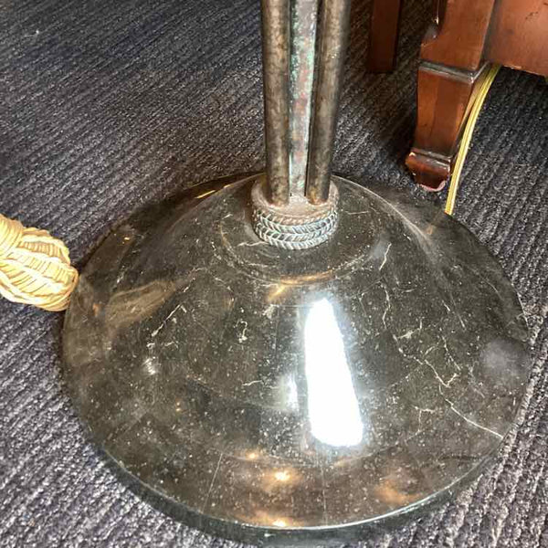 Torchiere Lamp with Mosaic Shade