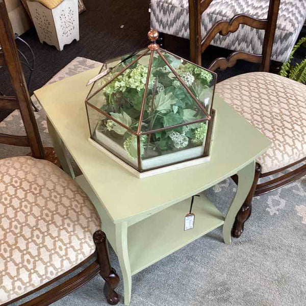 Pale Green End Table
