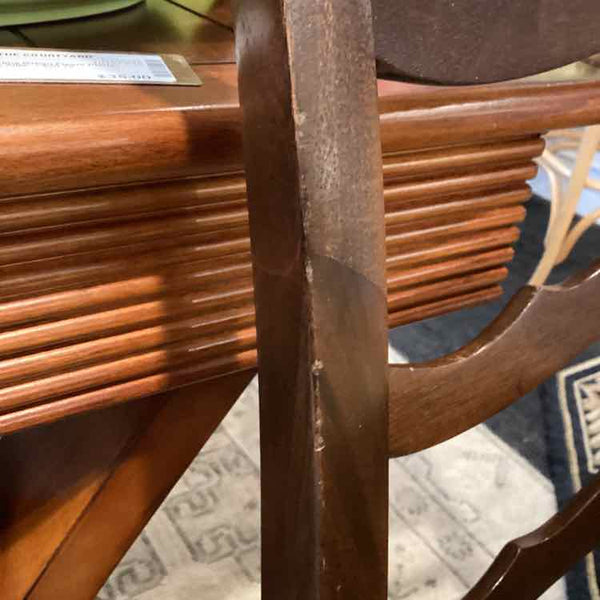 Set of 6 Wooden Side Chairs