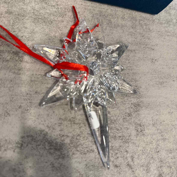 Waterford Snowstar Ornament w/Box