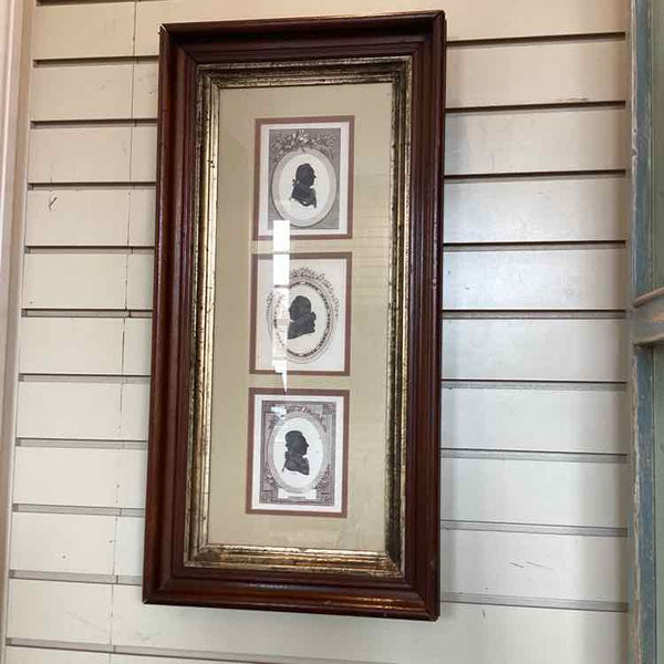 Three American Statesmen Framed Print