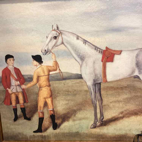 White Horse Print