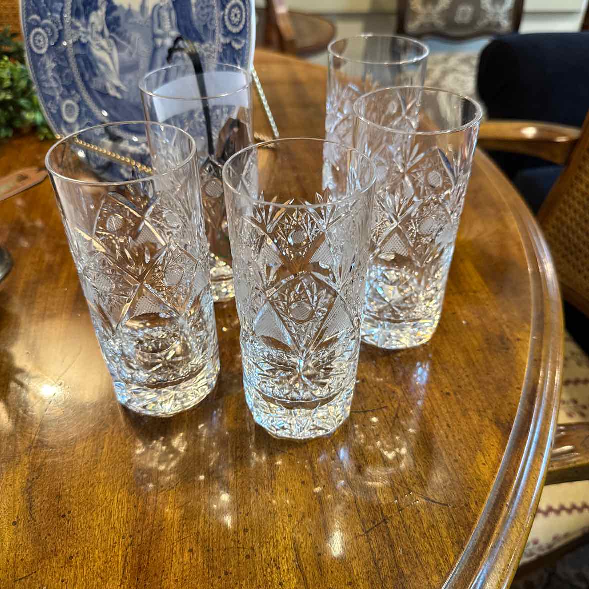 Five Rogaska Tumblers