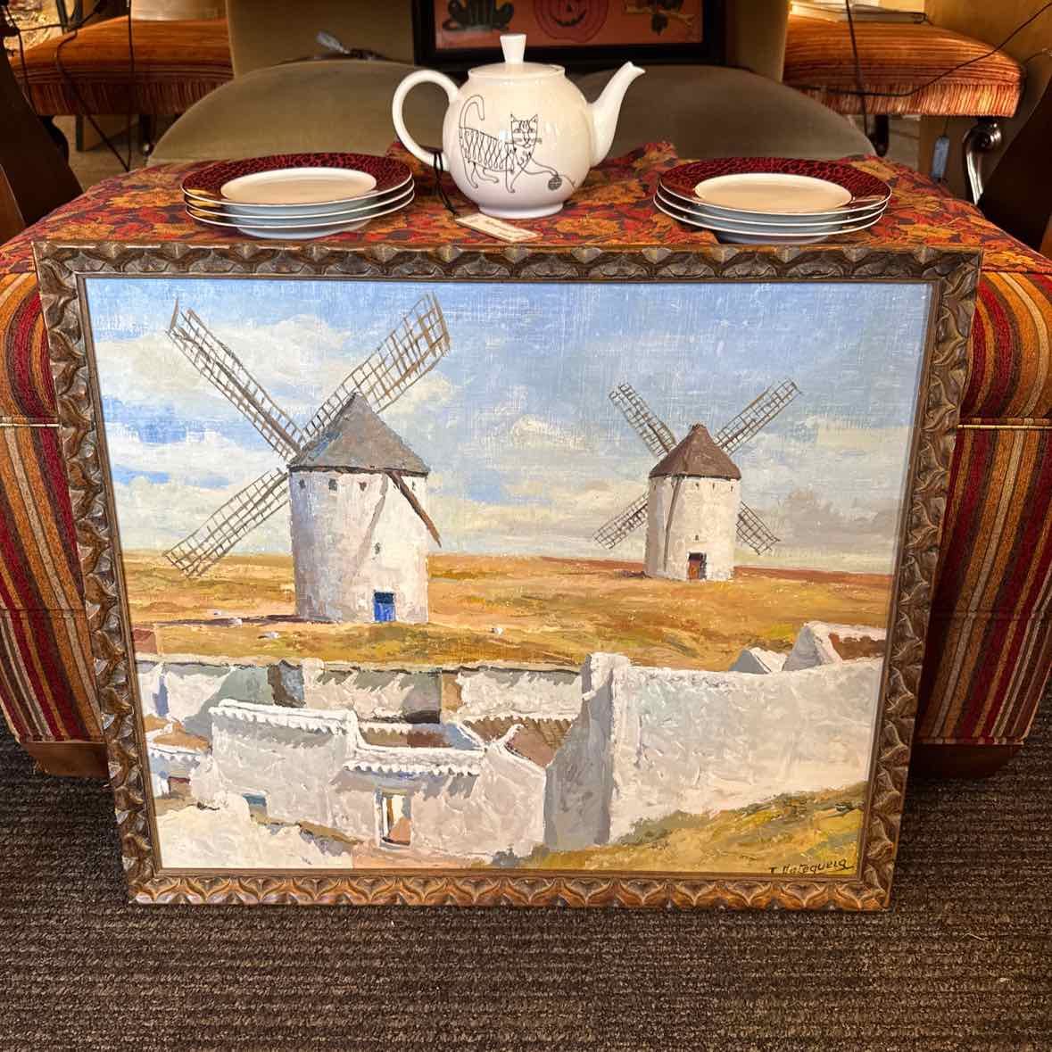 Oil - "La Mancha Spain" - Signed