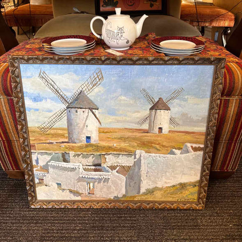 Oil - "La Mancha Spain" - Signed