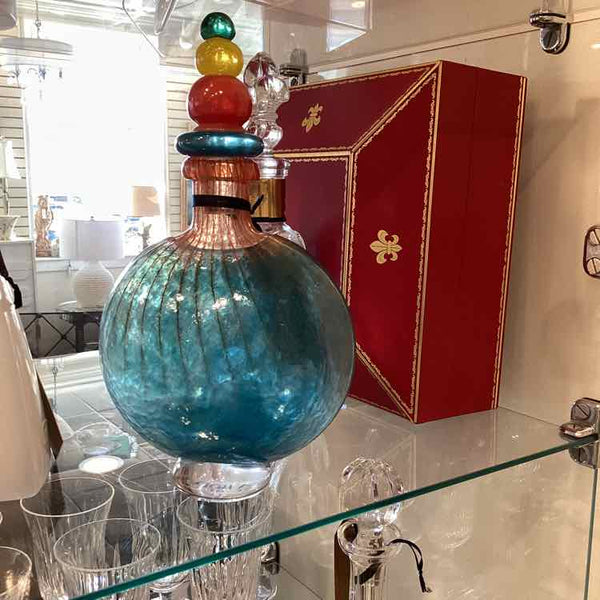 Kosta Boda Bon Bon Glass Decanter