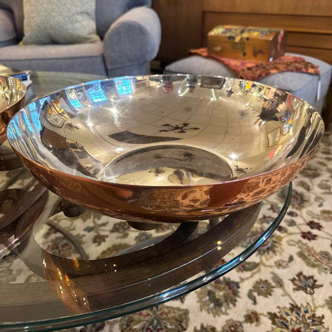 Nickel And Copper Bowl