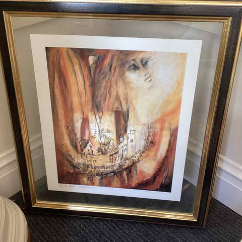 Signed & Numbered Abstract Print