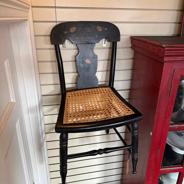 Black Painted Fancy Chair