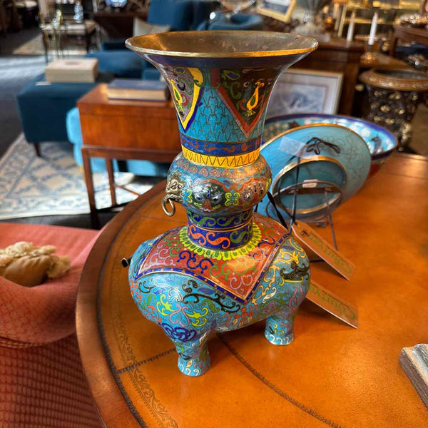 Chinese Cloisonne Incense Burner