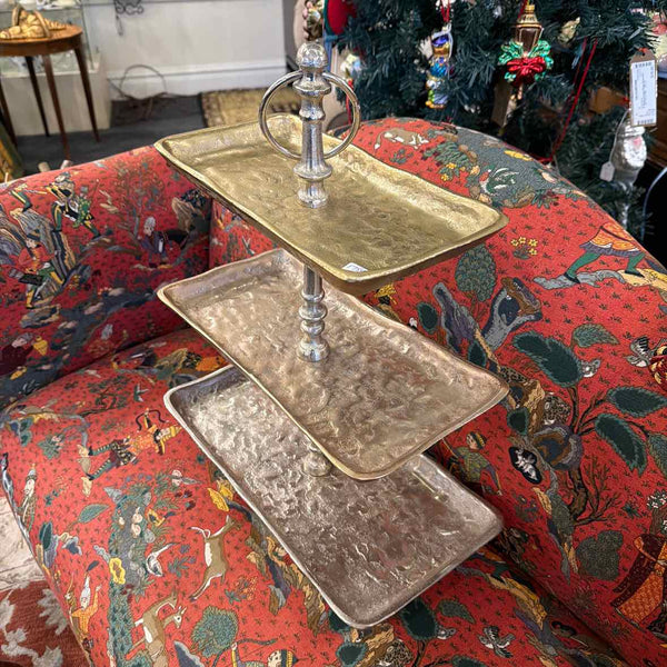 Metal 3-Tier Serving Tray