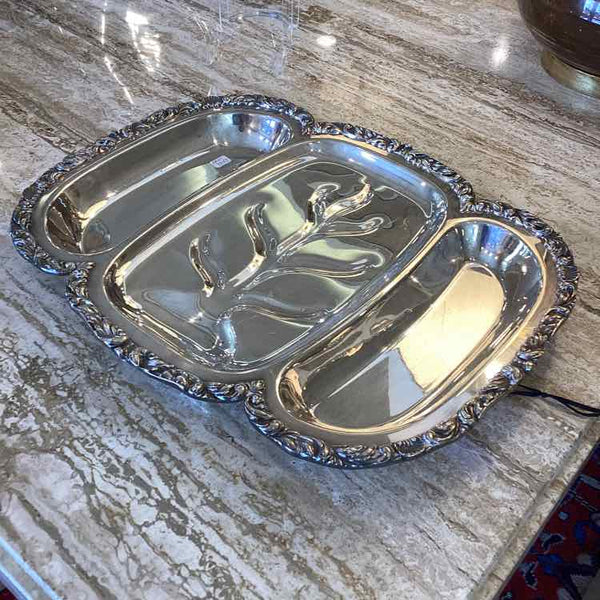 Silverplate "Tree of Life" Platter