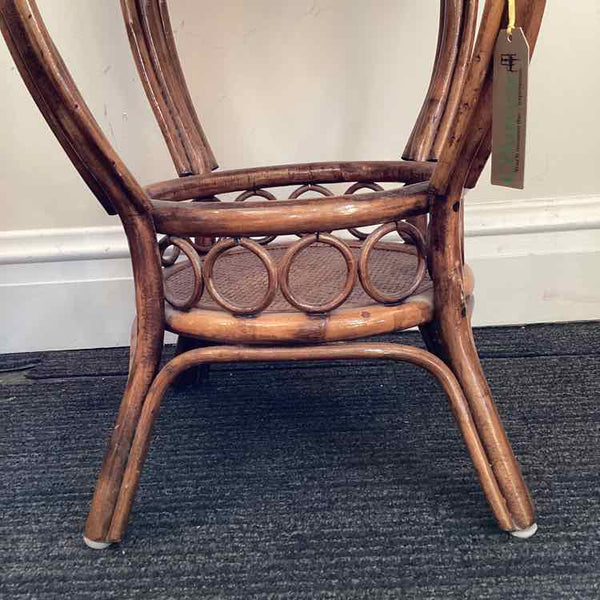 Round Rattan Table