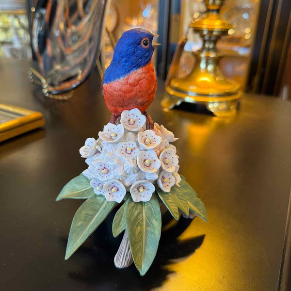 RSPB Panted Bunting Bird Figurine