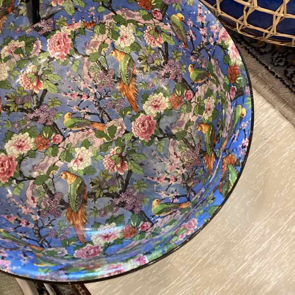 Crown Ducal Blue Chintz Bowl