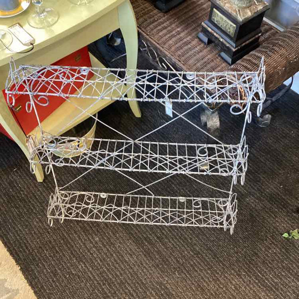 Three Tiered Wire Shelf
