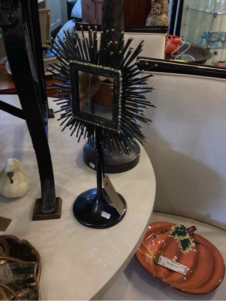 Starburst Mirror on Stand