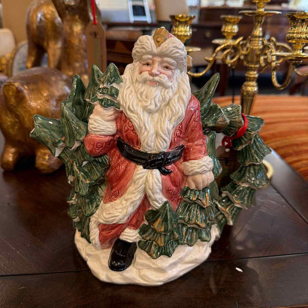 F & F Russian Santa Teapot