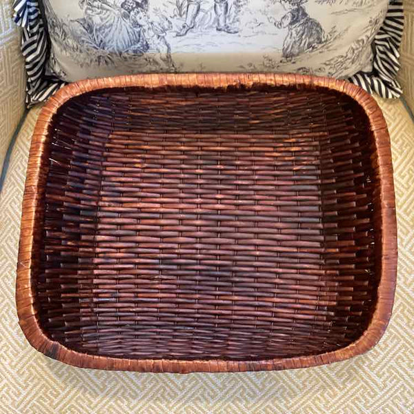 Woven Japanese Shallow Basket