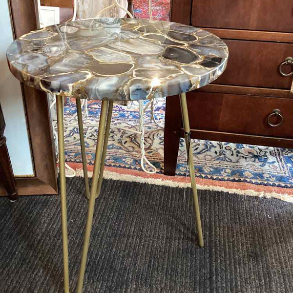 Blue Agate Table