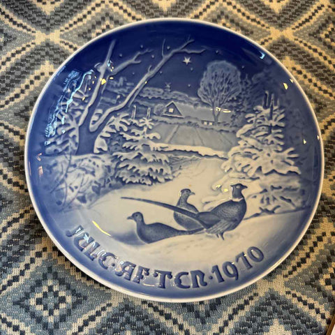 Bing & Grondahl 1970 Christmas Plate
