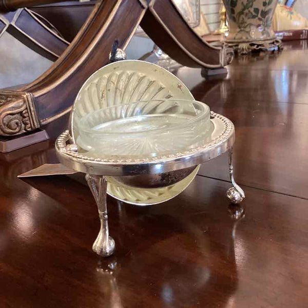 Silverplate Butter  Dish
