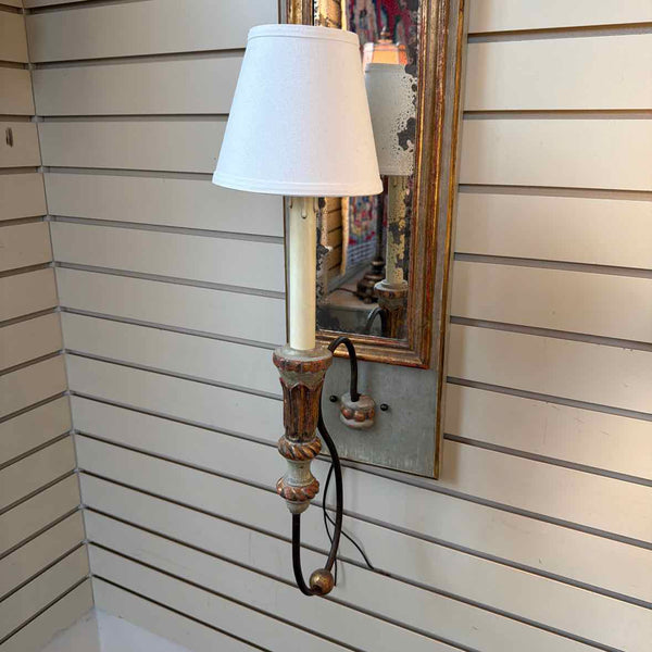Pair of Vintage Lighted Wall Sconces