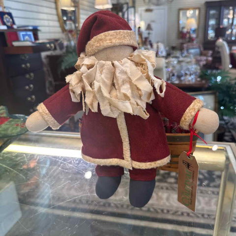 Small Santa Burgundy