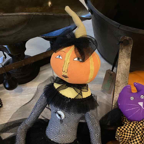 Cloth Pumpkin Girl