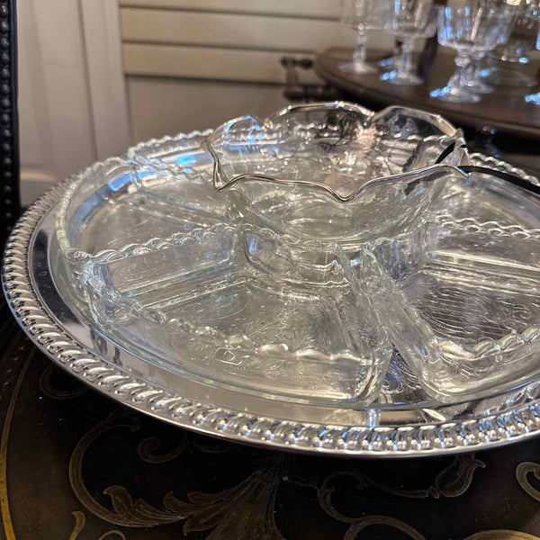 Silver Lazy Susan