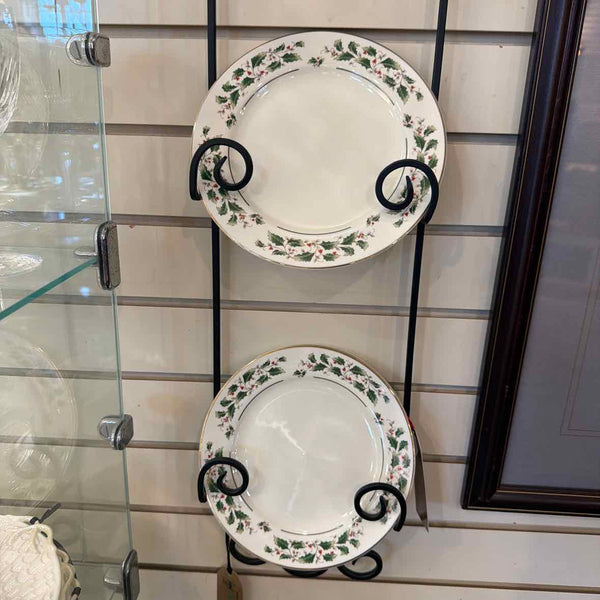 Holly China Plates - Set of 6