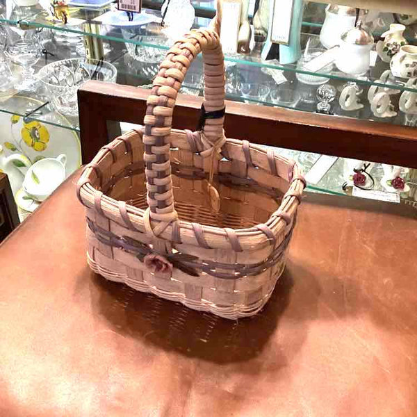 C.W. Young Basket With Handle